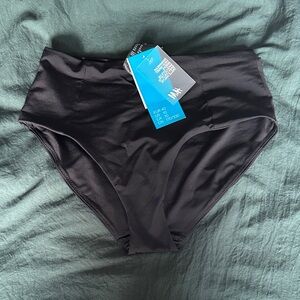 Black High-Waisted Bikini Bottom